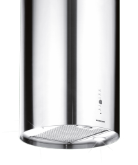 Silverline Polaris Isola 40 cm POI 400 E Edelstahl Inselhaube. Mit 5 Jahren Garantie!