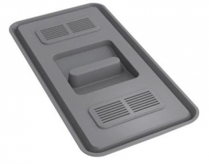 Franke Deckel mit Aktivkohlefilter f�r Sorter Garbo, 12 Liter, 133.0200.699, 10368