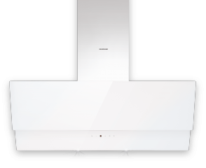 Silverline Zenith ZEW 800 W Wei�glas 80 cm Kopffreihaube. Mit 5 Jahren Garantie!