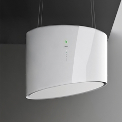 Falmec Spring E.ion�-System, Wei�, 80 cm, Inselhaube, mit 5 Jahren Garantie