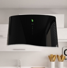 Falmec Mare E.ion-System, Schwarz, 66 cm, Wandhaube, mit 5 Jahren Garantie