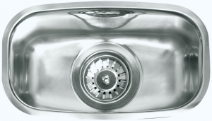 Reginox L18 3016 KG, als Auflagesp�le, fl�chenb�ndige Sp�le und Unterbausp�le einbaubar