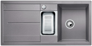 Blancometra 6 S-F Silgranit PuraDur 2, fl�chenb�ndig, Farbe alumetallic, 519114