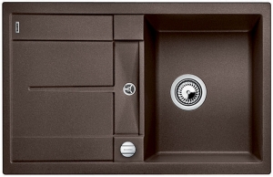 Blancometra 45 S-F Silgranit PuraDur 2, fl�chenb�ndig, Farbe cafe, 519088