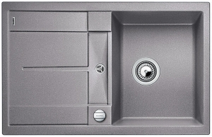 Blancometra 45 S Silgranit PuraDur 2, Farbe alumetallic, 513027