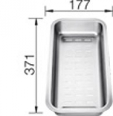 BLANCO Multifunktionsschale Edelstahl, 226189