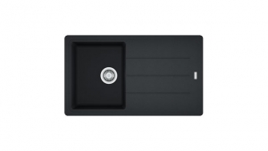 Franke Basis BFG 611-86 Fragranit DuraKleen Plus Farbe Onyx, 114.0336.939, 10084