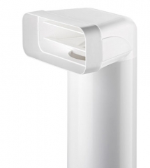 Naber COMPAIR F-UR 150 Umlenkst�ck 90� mit Rundrohr, 500 mm, 4043012