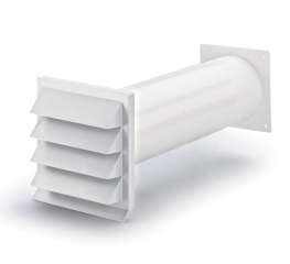 Naber COMPAIR K-Klima-R 125/125 Mauerkasten, wei�, 4021073