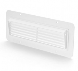 Naber COMPAIR  T-ZUL-GI 125 Breitkanal-Zuluft-Gitterhaube, wei�, 4021105