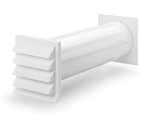 Naber COMPAIR K-Klima-R 150/150 Mauerkasten, wei�, 4044047