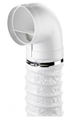 Naber COMPAIR R-URX flow 125 Umlenkst�ck 90� mit Flexschlauch, 1000 mm, 4052020