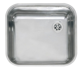 Reginox L18 4035 VP-CC (304) ohne �berlauf, als Auflagesp�le, fl�chenb�ndige Sp�le und Unterbausp�le einbaubar