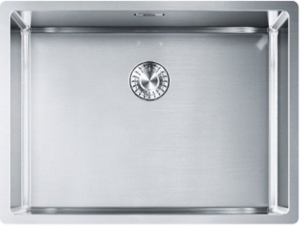 Franke Box BXX 110-50 / BXX 210-50 Einbausp�le - SlimTop, Druckknopf rund, 127.0375.273, 10043