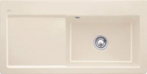 Villeroy & Boch Subway 60 XL Flat, Farbe FU Ivory, Classicline, Becken rechts oder Becken links