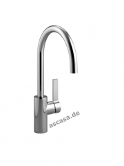 Dornbracht Tara Ultra Einhebelmischer, Bar Tap, Hochdruck, Platin geb�rstet, 33805875-06