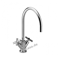 Dornbracht Tara Armatur, Hochdruck, Platin geb�rstet, 22815892-06