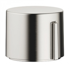 Dornbracht Exzenterbet�tigung ohne Rosette, mit Drehknopf, Platin geb�rstet, 10712970-06