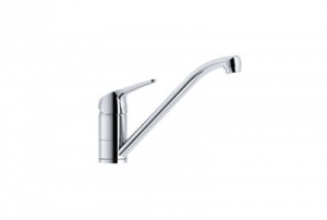 Franke Novara-Eco Einhebelmischer, Hochdruck Festauslauf, Chrom, 115.0380.641, 10027