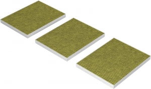 Novy Metallfettfilter 609014, Zweitfilter zum Wechseln bzw. f�r den Nachkauf