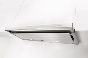 Novy Moveline 692 Flachschirmhaube, Edelstahl, 90cm, mit 5 Jahren Garantie