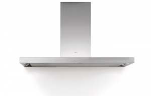 Novy Flatline Inselhaube 7640, Edelstahl, 90cm, mit 5 Jahren Garantie