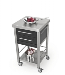 Jokodomus K�chenwagen, Auxilium, Corian schwarz, 689502