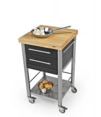 Jokodomus K�chenwagen, Auxilium, Corian schwarz, 688502