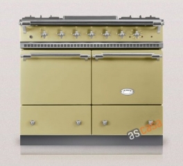 Lacanche Cluny Classic, Kochstation, 100 cm, Farbe Solognegr�n, mit 5 Jahren Garantie!