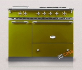 Lacanche Saulieu Classic, Kochstation, 110,5 cm, Farbe Olivgr�n, mit 5 Jahren Garantie!