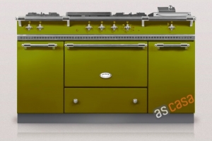 Lacanche Fontenay Classic, Kochstation, 150,5 cm, Farbe Olivgr�n, mit 5 Jahren Garantie!