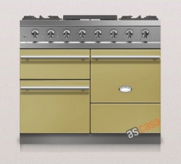 Lacanche Chagny Modern, Kochstation, 100 cm, Farbe Solognegr�n, mit 5 Jahren Garantie!