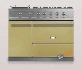 Lacanche Chassagne Modern, Kochstation, 110,5 cm, Farbe Solognegr�n, mit 5 Jahren Garantie!