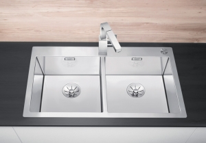 Blanco Claron 400/400-IF/A, Steelart, InFino Ablauf, 521654