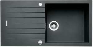 Naber Angola 100 L, Einbausp�le, granit metallico, 1106033