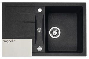 Naber Corto 780, Einbausp�le, granit concrete, 1106046