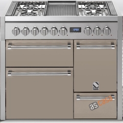 Steel Genesi 100, Rangecooker, 100 cm, Multifunktion, 3 �fen, Farbe Sabbia, G10FFF-D-4MSA, mit 5 Jahren Garantie!