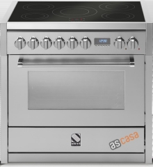 Steel Genesi 90, Rangecooker, 90 cm, Multifunktion, Farbe Edelstahl, G9F-4BSS, mit 5 Jahren Garantie!