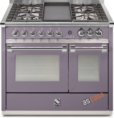 Steel Ascot 100, Rangecooker, 100 cm, Combisteam, Farbe Ametista, A10SF-6WAA , mit 5 Jahren Garantie!