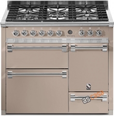 Steel Ascot 100, Rangecooker, 100 cm, Multifunktion, 3 fen, Farbe Sabbia, A10FFF-4MSA , mit 5 Jahren Garantie!