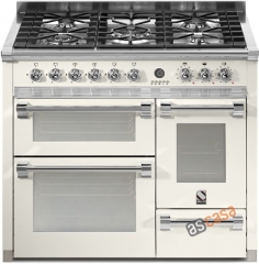 Steel Ascot 100, Rangecooker, 100 cm, Multifunktion, 3 fen, Farbe Nuvola, A10FFF-4TNA , mit 5 Jahren Garantie!
