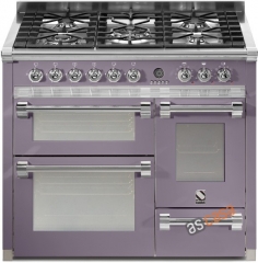 Steel Ascot 100, Rangecooker, 100 cm, Multifunktion, 3 fen, Farbe Ametista, A10FFF-4TAA , mit 5 Jahren Garantie!