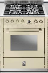Steel Ascot 70, Rangecooker, 70 cm, Combisteam, Farbe Crema, A7S-4ICR, mit 5 Jahren Garantie!