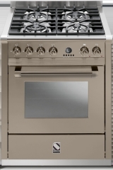Steel Ascot 70, Rangecooker, 70 cm, Combisteam, Farbe Sabbia, A7F-4ISA, mit 5 Jahren Garantie!
