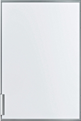 Neff wei�e Dekor-T�rfront mit Alurahmen und Alugriff, KF1213Z0