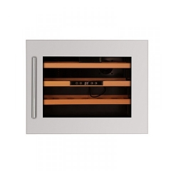 Einzelst�ck #556 Climadiff CLI24, Weinklimaschrank, Einbauger�t, Farbe schwarz, mit 5 Jahren Garantie!