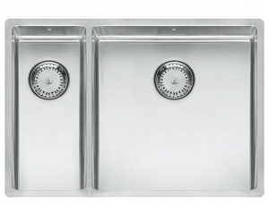 Reginox New York 18x40+40x40, Haupbecken rechts, Edelstahlsp�le, R27868