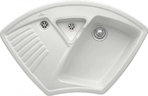 Villeroy & Boch Arena Eck, Farbe SM Steam, Classicline