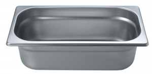 V-ZUG Garbeh�lter ungelocht, 1/3 GN, H�he 100 mm, K27359