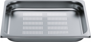 V-ZUG Garbeh�lter gelocht, 2/3 GN, H�he 40 mm, K42363